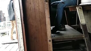Nahkoda sekoci di Kalimantan barat Pontianak Indonesia