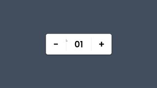 Button with Increment and Decrement Number _ HTML CSS and JavaScript