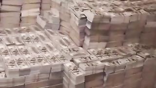 Millions of dollars... The first shots from inside Hamidti's house