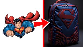 SUPERHEROES but BACKPACK ???? All Characters (MARVEL & DC).