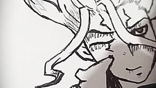 Anime Drawing | Senku Dr.Stone