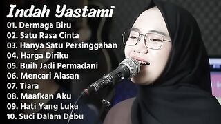 INDAH YASTAMI "DERMAGA BIRU" | COVER AKUSTIK TERBAIK | FULL ALBUM