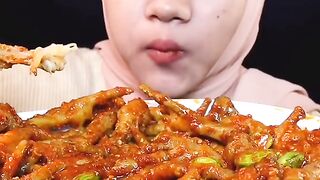 MUKBANG CEKER AYAM PEDAS TERBARU 2023 CINA