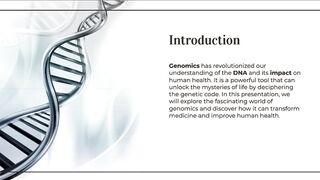 Cracking the Code Unleashing the Power of Genomics