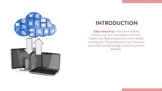 Revolutionizing Data Processing An Introduction to Edge Computing