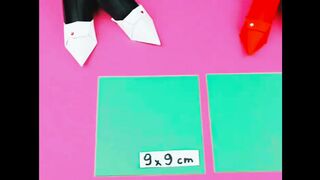 How to make paper shoes # ????