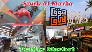 Souk Al Marfa Deira Island Dubai | Walking Tour | Trader Market in Deira Island |HumZamEntertainment