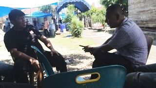 FANS MU DAN CHELSEA SEDANG BERDEBAT CITYZEN HANYA BISA TERSENYUM DARI ATAS