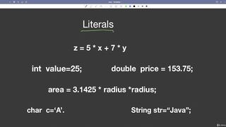 What are Literals
