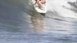 Karina Hooks Into Canggu #shorts.