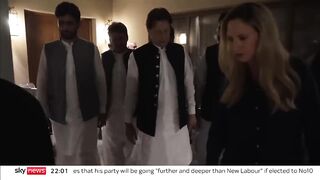 Sky news Exclusive imran khan says government will only hold election if he's jailed