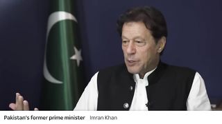 Sky news Imran khan warns Pakistan democracy is at all time low