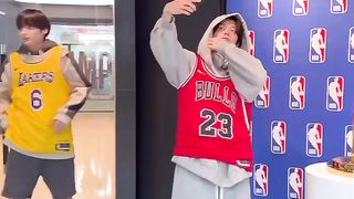 Thanks for coming to visiting the NBA Final Thropy!!! ????????