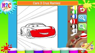 Coloring Cars 3 Cruz Ramiez