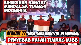 INILAH PENYEBAB KALAH NYA  TIMNAS MLBB INDONESIA SEA GAMES 2023 • GARA GARA KEBO GA DI MAINKAN