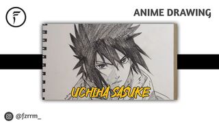 Anime Drawing | Uchiha Sasuke