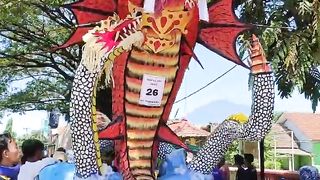 Regional Art giant seahorse