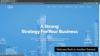 Take a Tour of Our Professional Business/Portfolio/Agency Website | HTML, CSS & JavaScript
