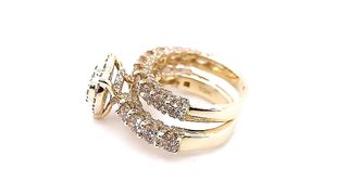 Real Diamond Ladies Heart Ring by Ijaz Jewelers