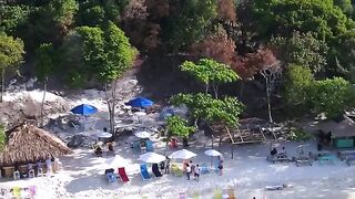 one of the most beautiful beaches in Central Java, Indonesia