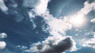 blue sky