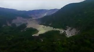 Pesona keindahan gunung tangkuban perahu
