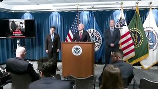 DHS Sec Mayorkas We're Releasing Illegals Into the U.S. But We'll Find Them