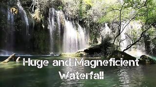 Huge and Magnificent Waterfall ~ Meditation, Relaxation & Good Night Sleep