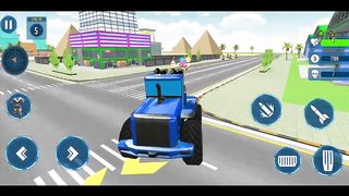 Truck Game - Car Robot Games 4