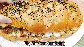 Biggest Chicken burger sandwich