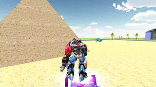 Truck Game - Car Robot Games 7