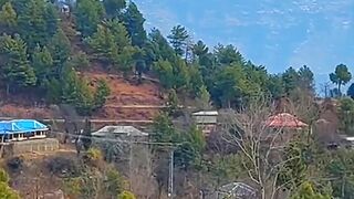 Beautiful View of Kashmir Village