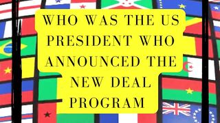 Who was the US President??