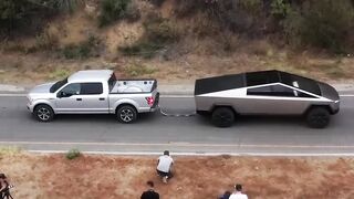 Tesla Cybertruck vs Ford F150.