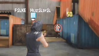 Free fire gameplay in lone wolf mode.