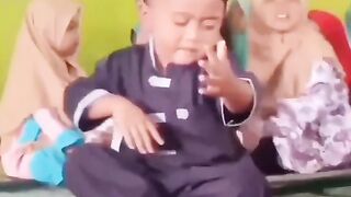 Relax Your Mind Forget Depression ✅✅✅ Love Vibes Funny Kid Enjoying Music And His Classmate Laughing
