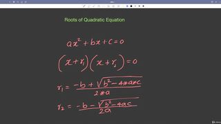 Student Challenge Quadratic Equation