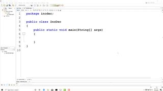 Increment and Decrement Operators