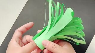 Tutorial make flowers out of paper