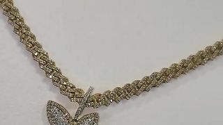 10k Yellow Gold & Diamond  Bunny Setup