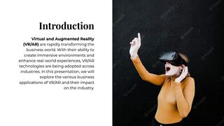 Exploring the Business Applications of Virtual and Augmented Reality A Comprehensive Overview