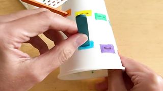 match the holes by color