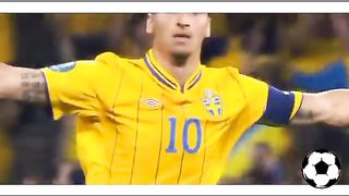 Gol-gol spektakuler Ibrahimovic yang sulit ditiru pesepakbola lain