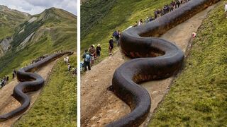 20 Самых Больших ЗМЕЙ, Которых Только Удалось Снять На Видео!