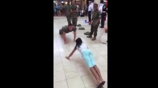 Girl Vs Soldier