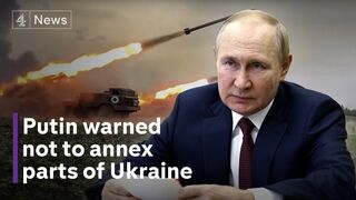Russia to forcibly annex large part of Ukraine
