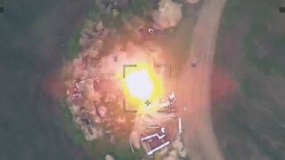 Russian MoD paratroopers with KUB-BLA loitering munitions