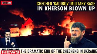 Chechen base in Ukraine blown up! I They are retreating to Russia