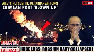 Ukrainian Air Force Hits Crimean Port