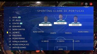 2022/23 Champions League | 01/11/2022 | Sporting CP - Eintracht Frankfurt  1:2